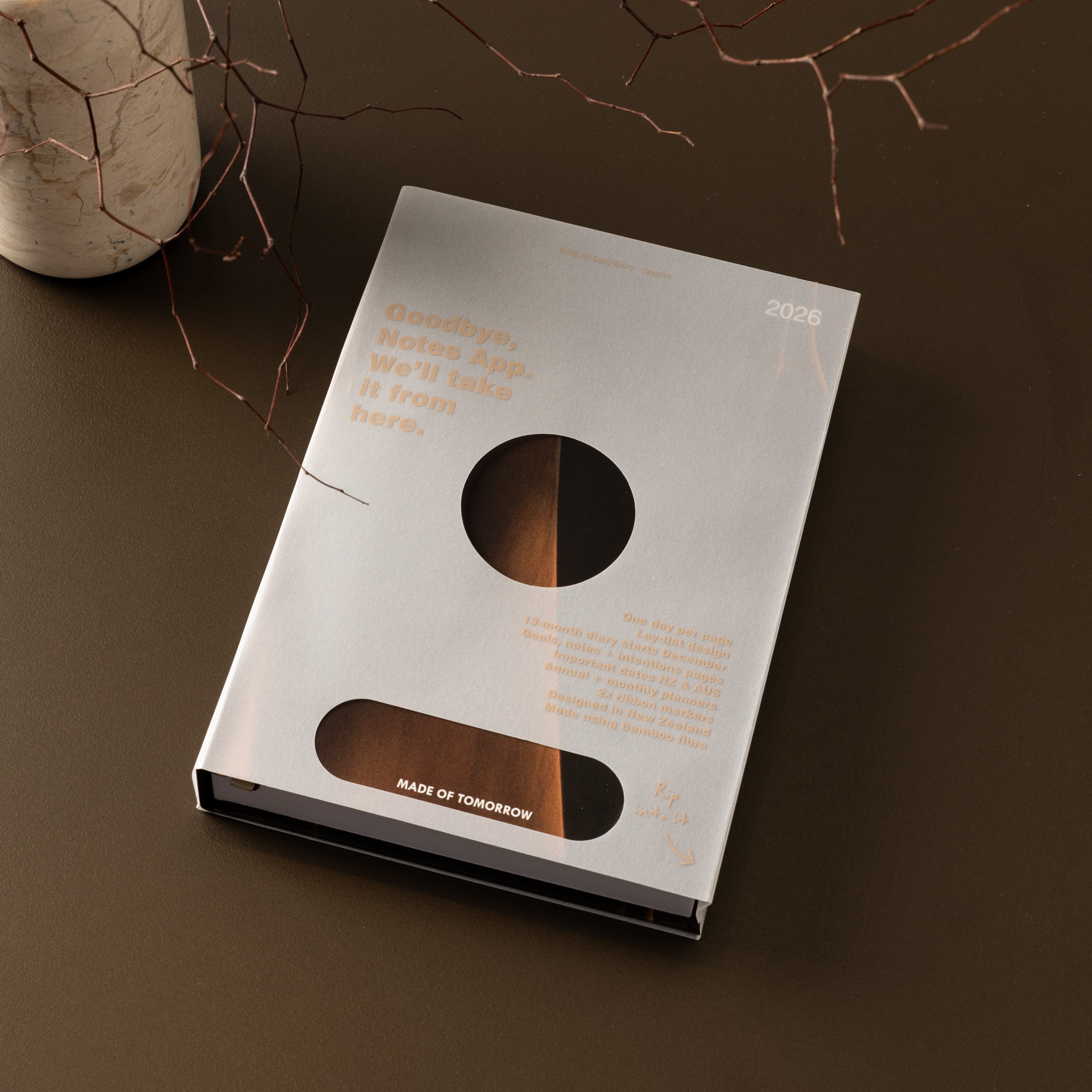 2026 A5 Daily Diary - Graphic