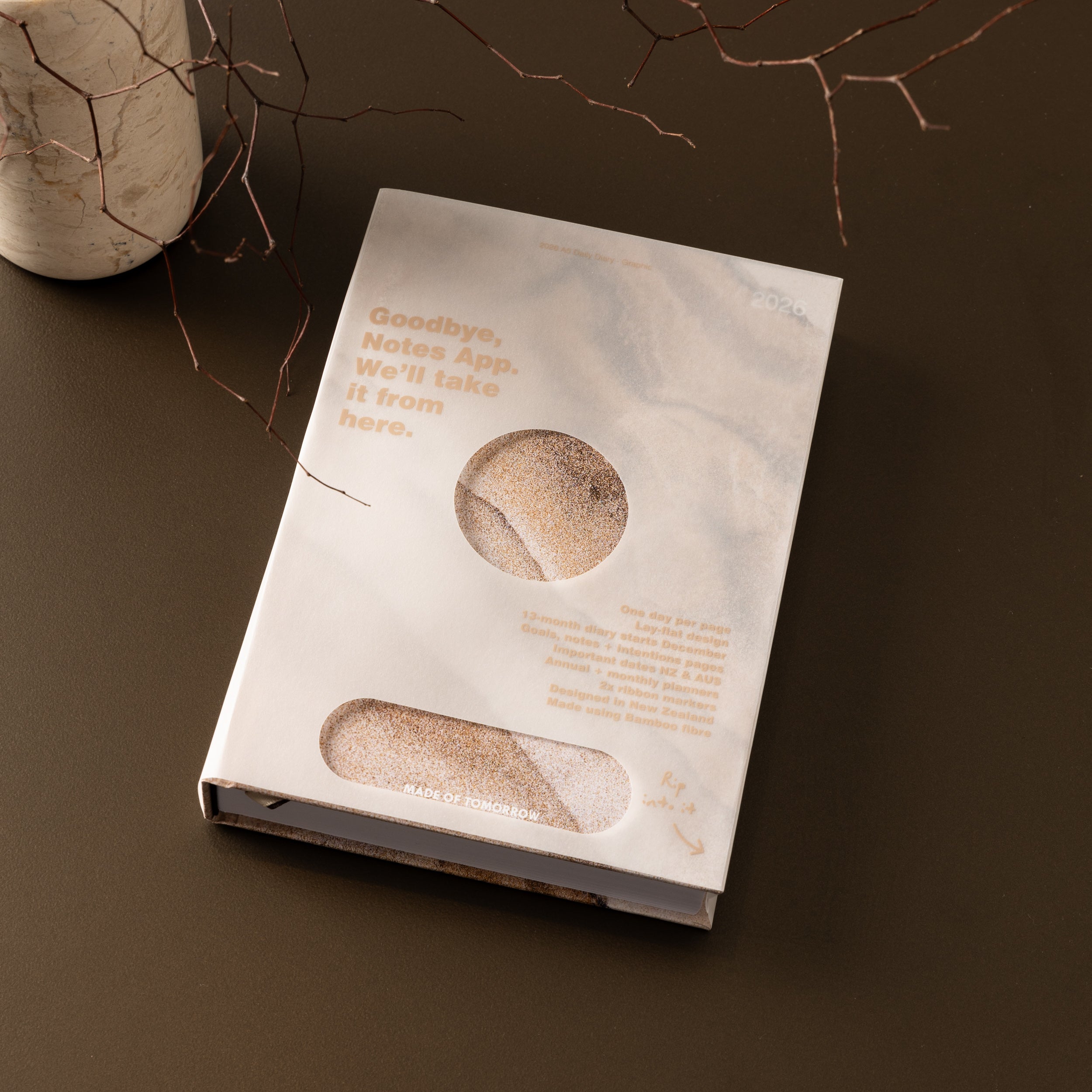 2026 A5 Daily Diary - Graphic