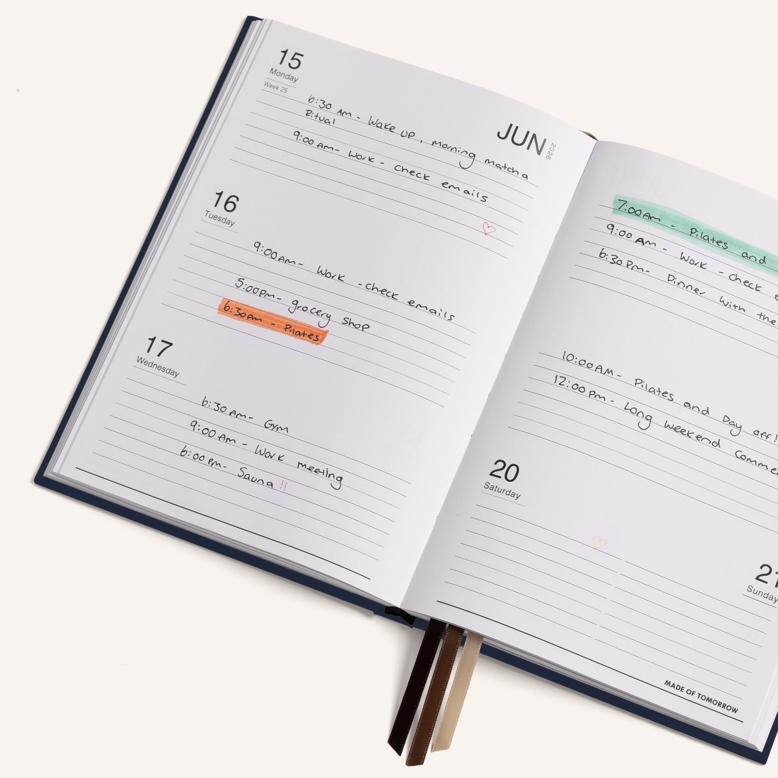 2026 A5 Weekly Diary - Classic