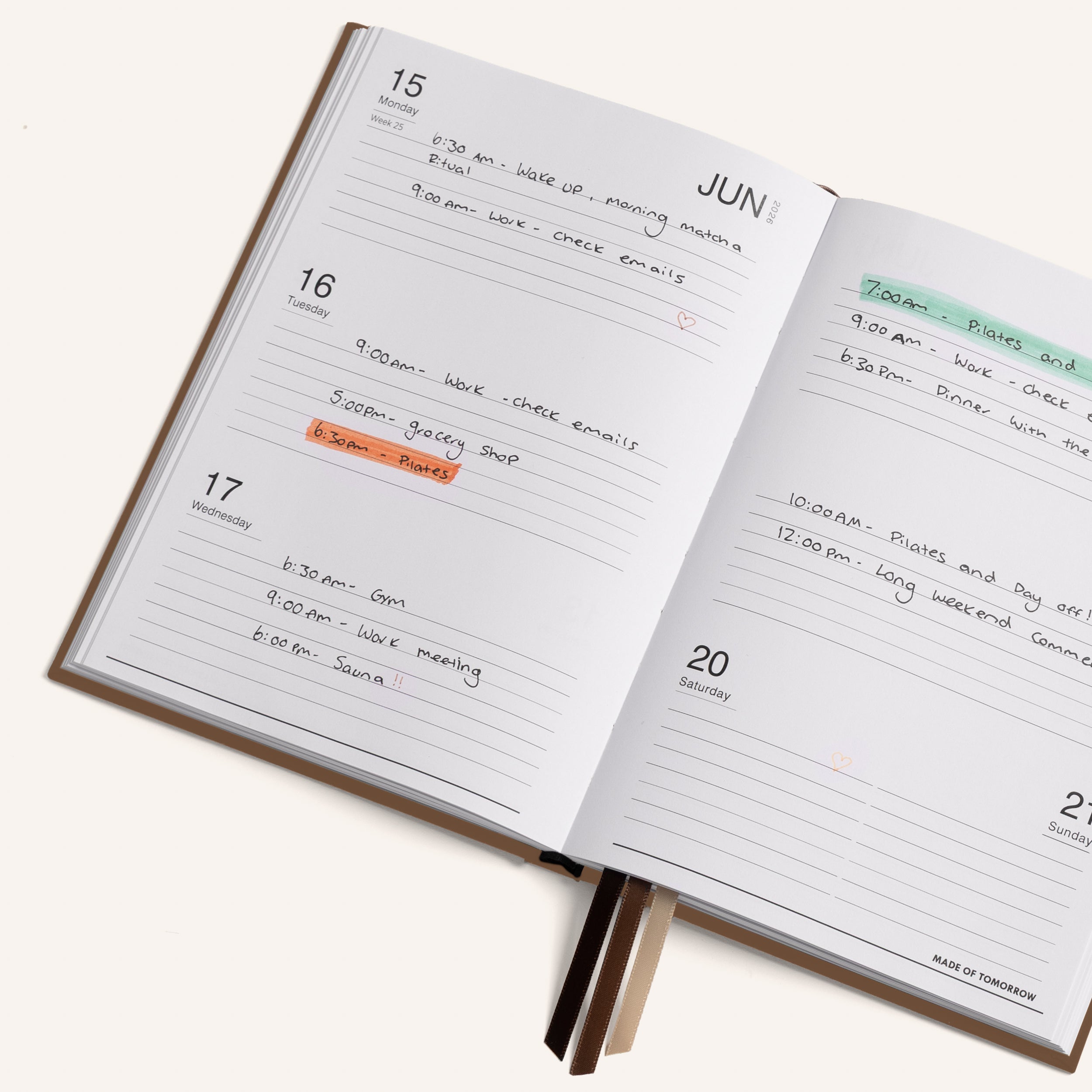 2026 A5 Weekly Diary - Classic