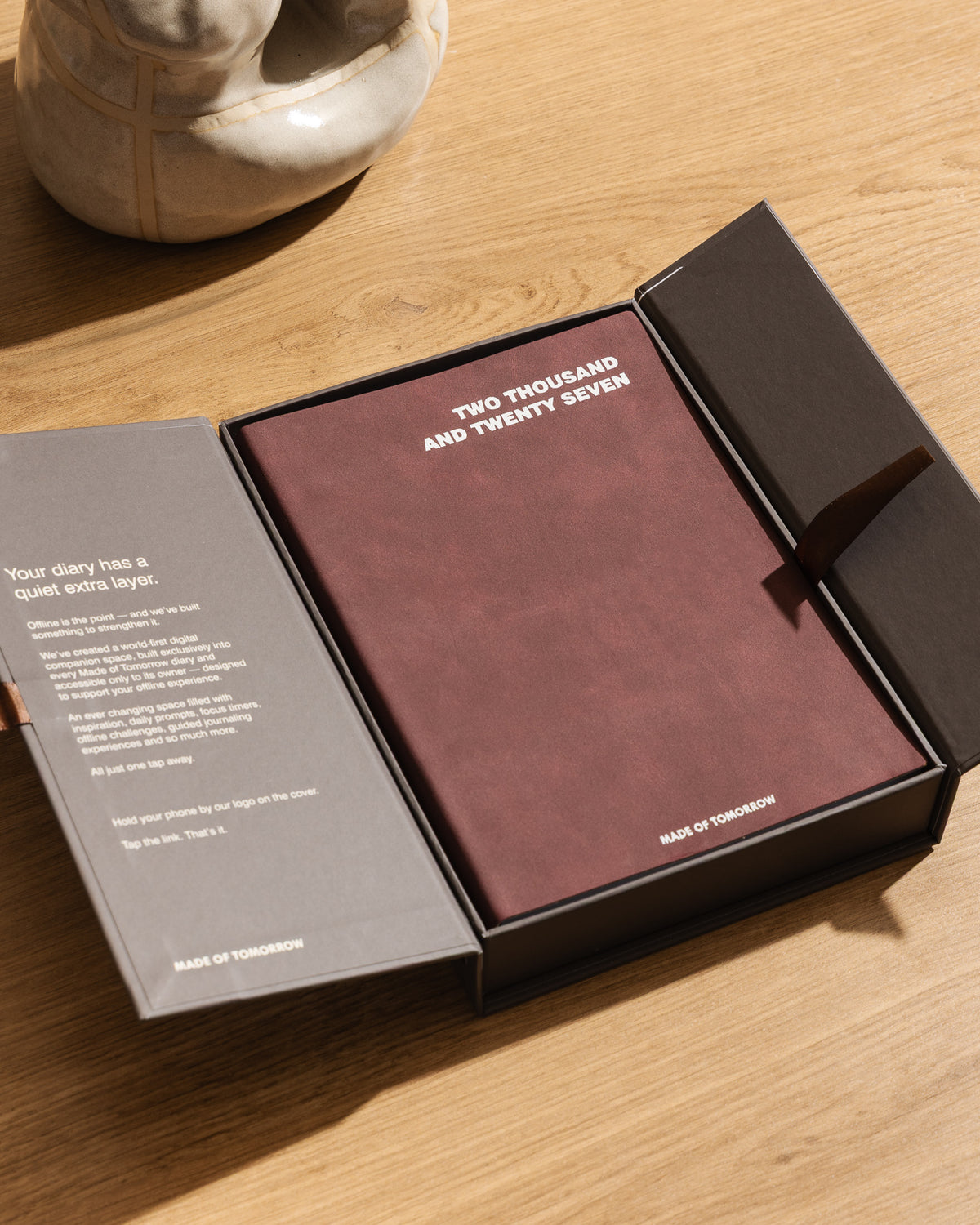 2027 A5 Daily Diary - Faux Leather