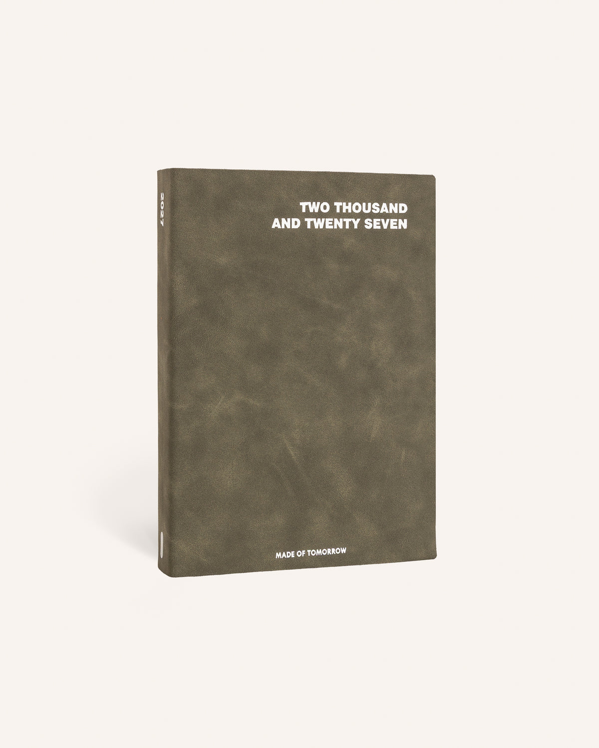 2027 A5 Daily Diary Faux Leather by Made of Tomorrow