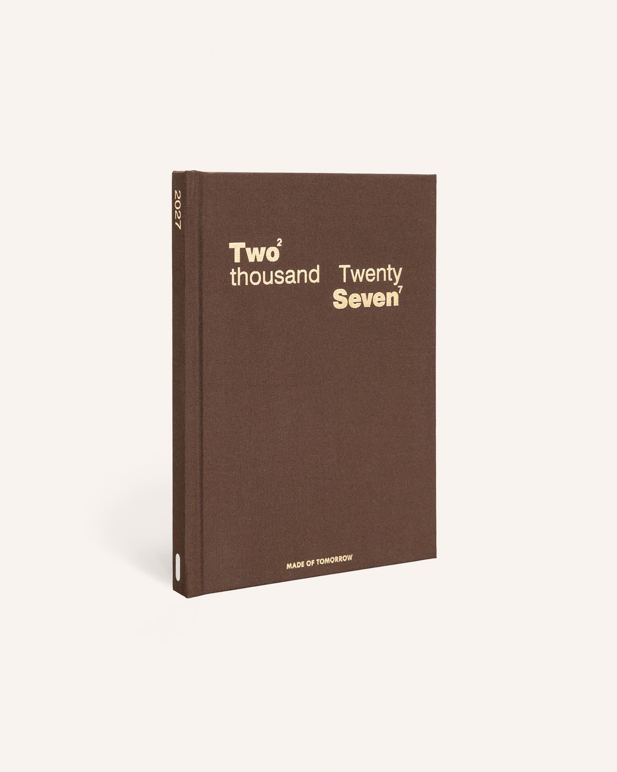 2027 A5 Weekly Diary Classic by Made of Tomorrow