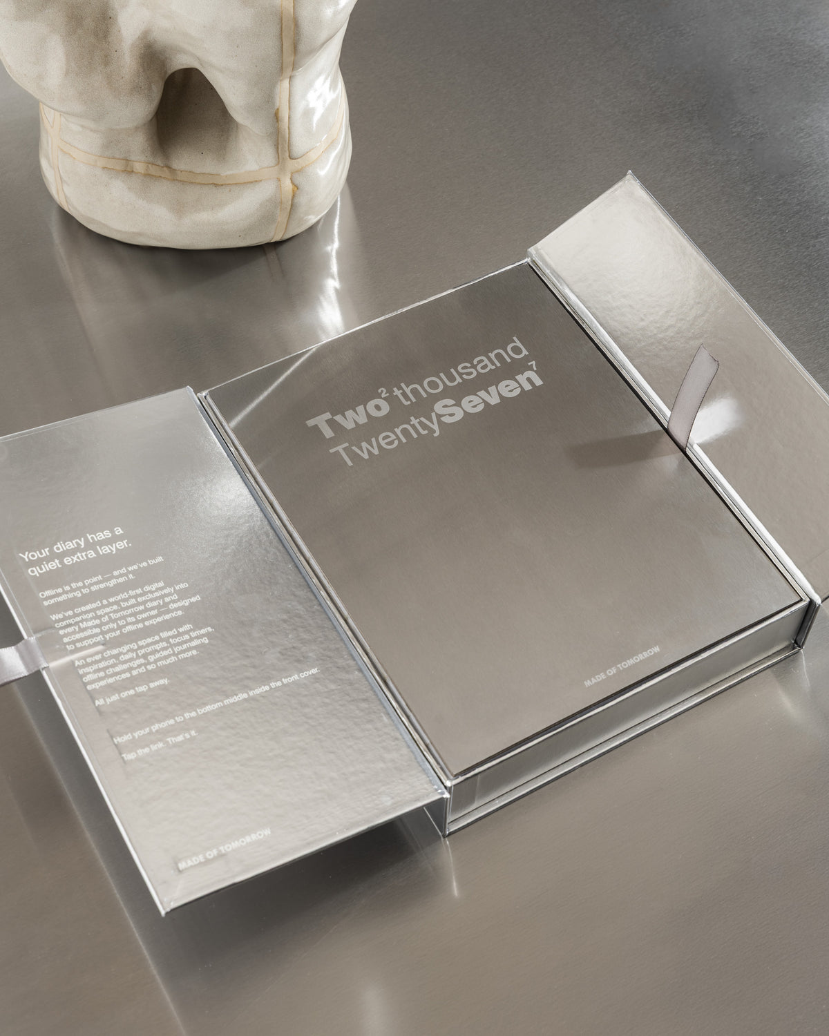 2027 Grand Daily Diary - Metal