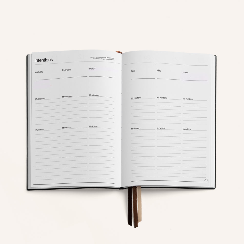 A5 daily · Faux leather — Intentions