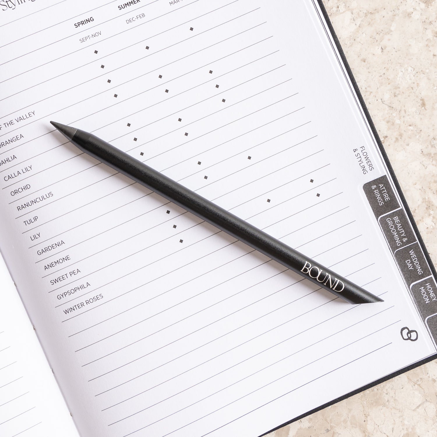 BOUND Beyond Graphite Pencil