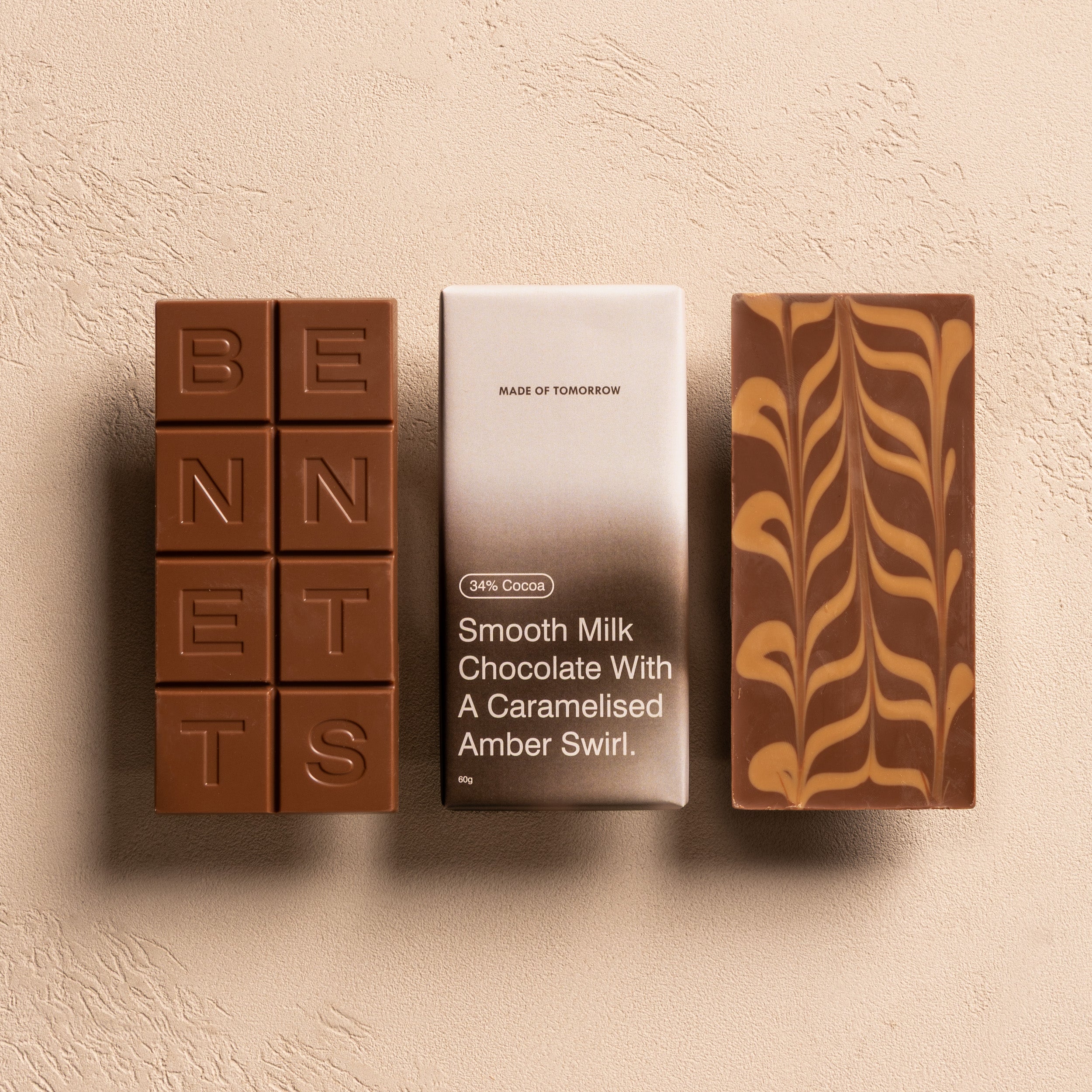 Milk Chocolate — Amber Swirl (MOT x Bennetts)