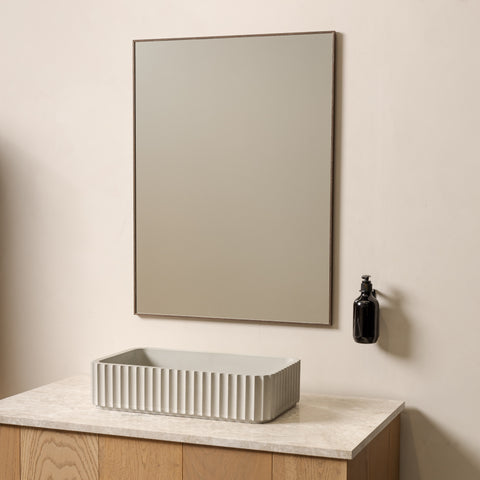Framed Rectangle Wall Mirror