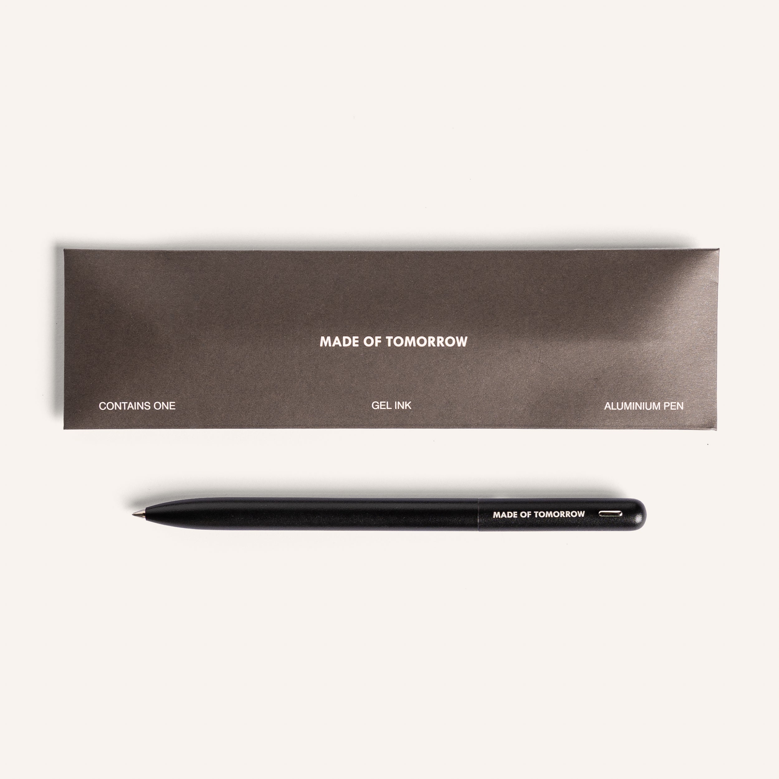 Gel Ink Aluminium Pen