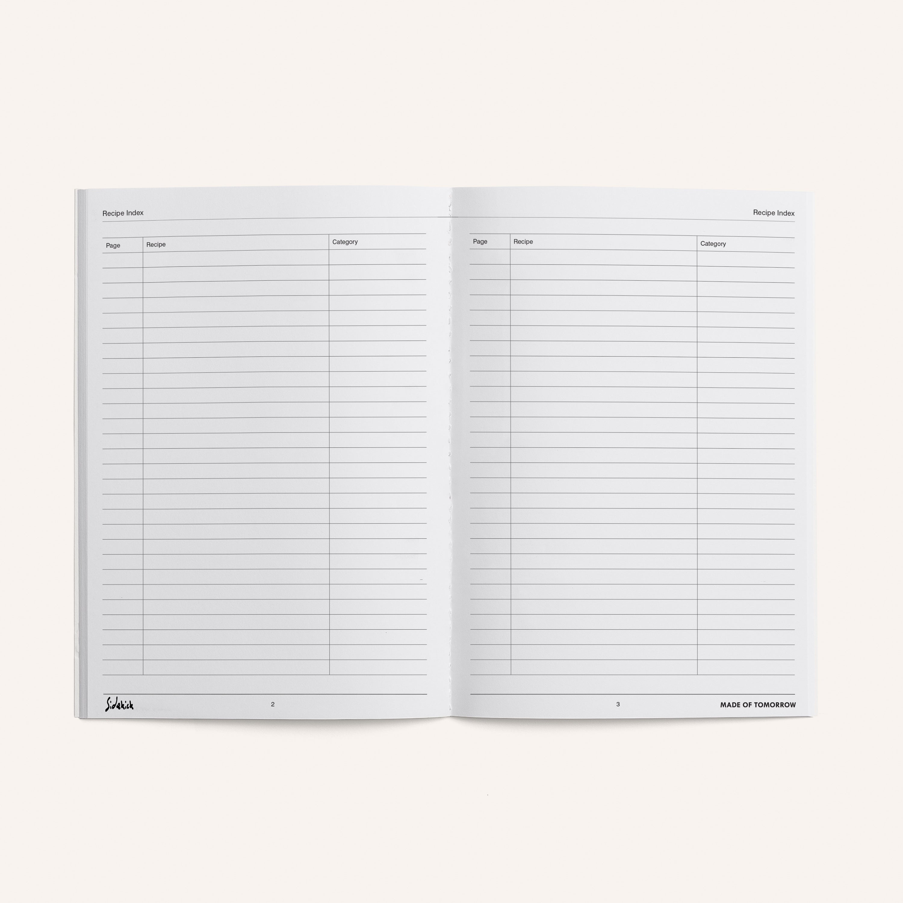 Recipe Book