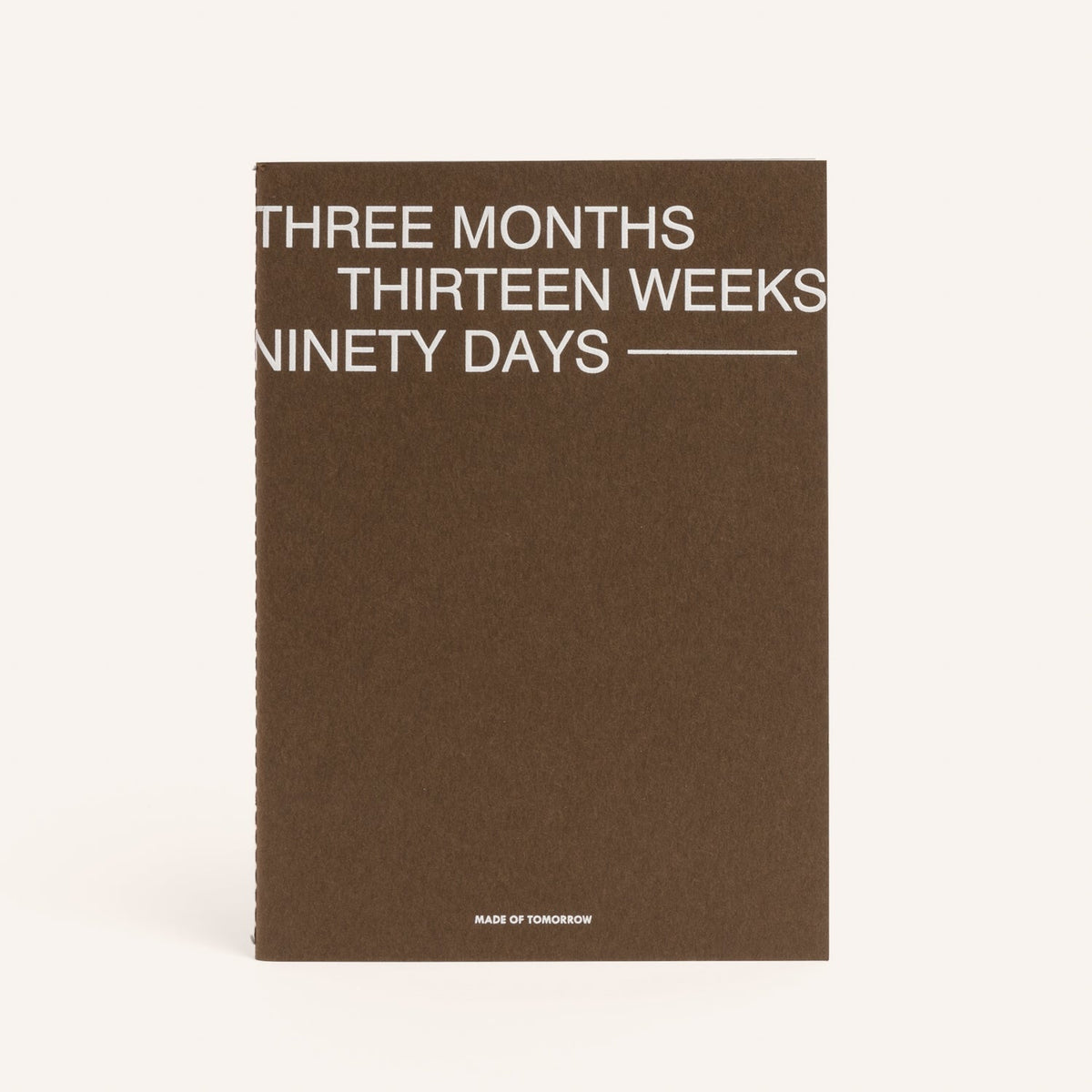 Three Monthly Planner — Umber