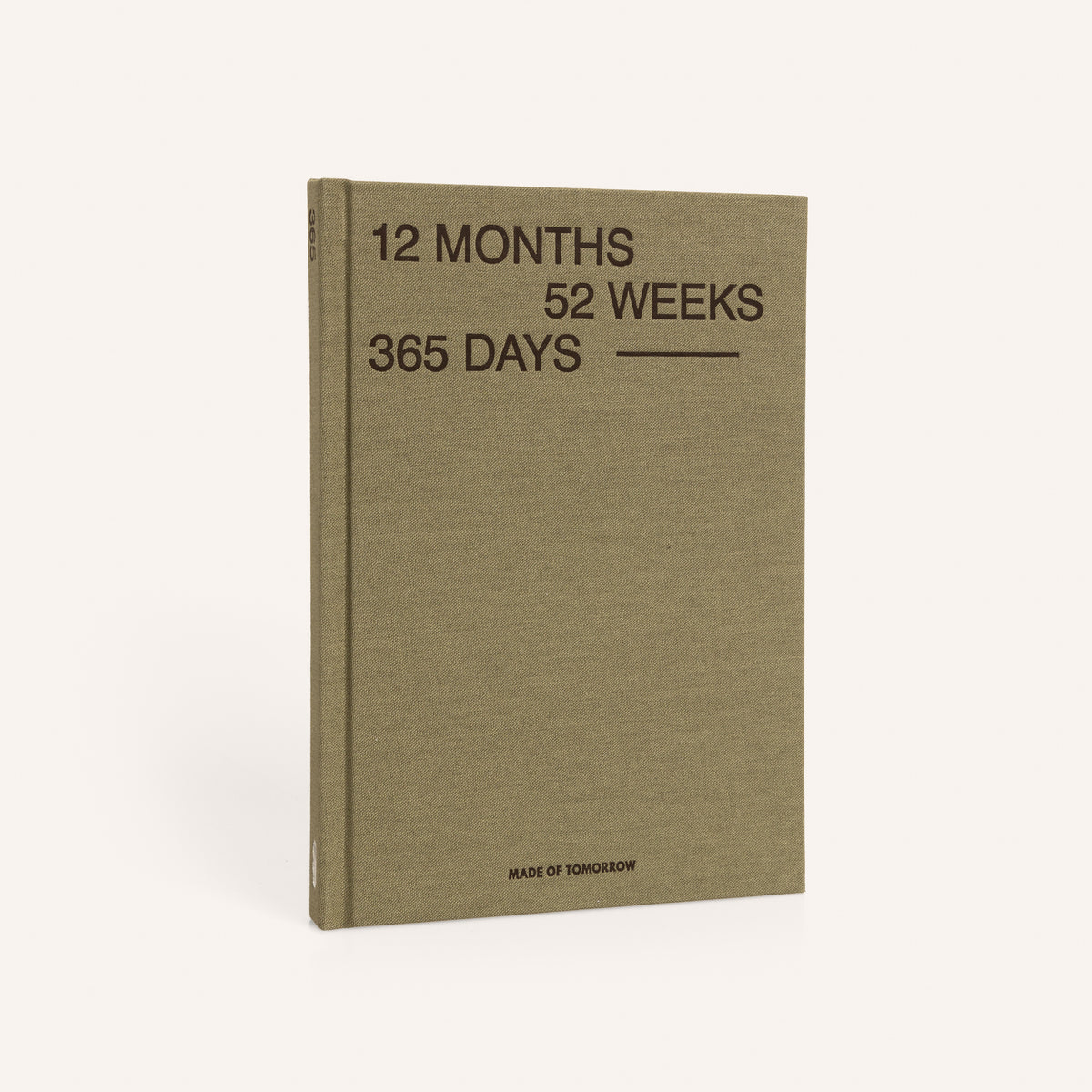 Twelve Monthly Planner - A5 Weekly — Crushed Olive