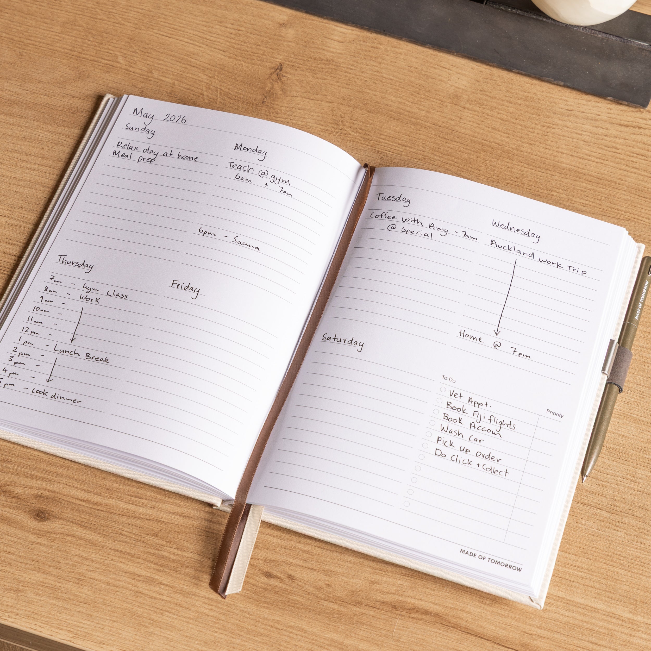 Twelve Monthly Planner - A5 Weekly