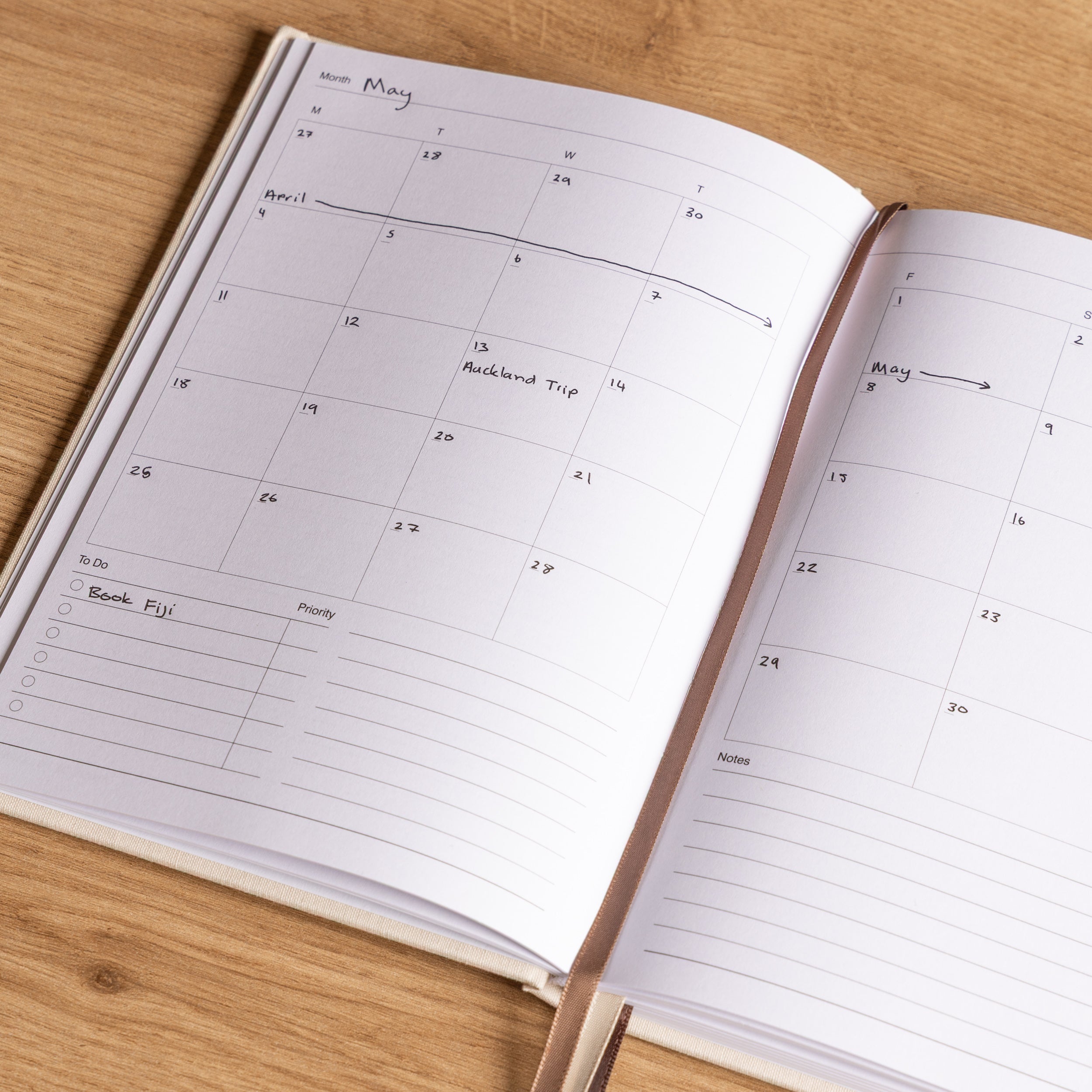 Twelve Monthly Planner - A5 Weekly