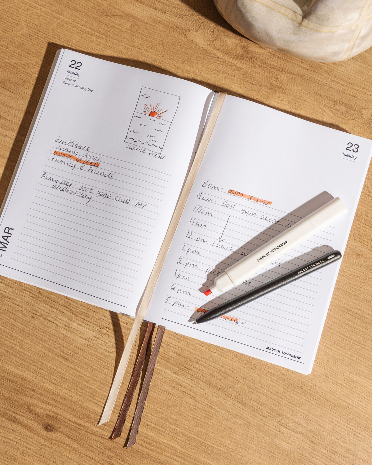 2027 A5 Daily Diary - Classic