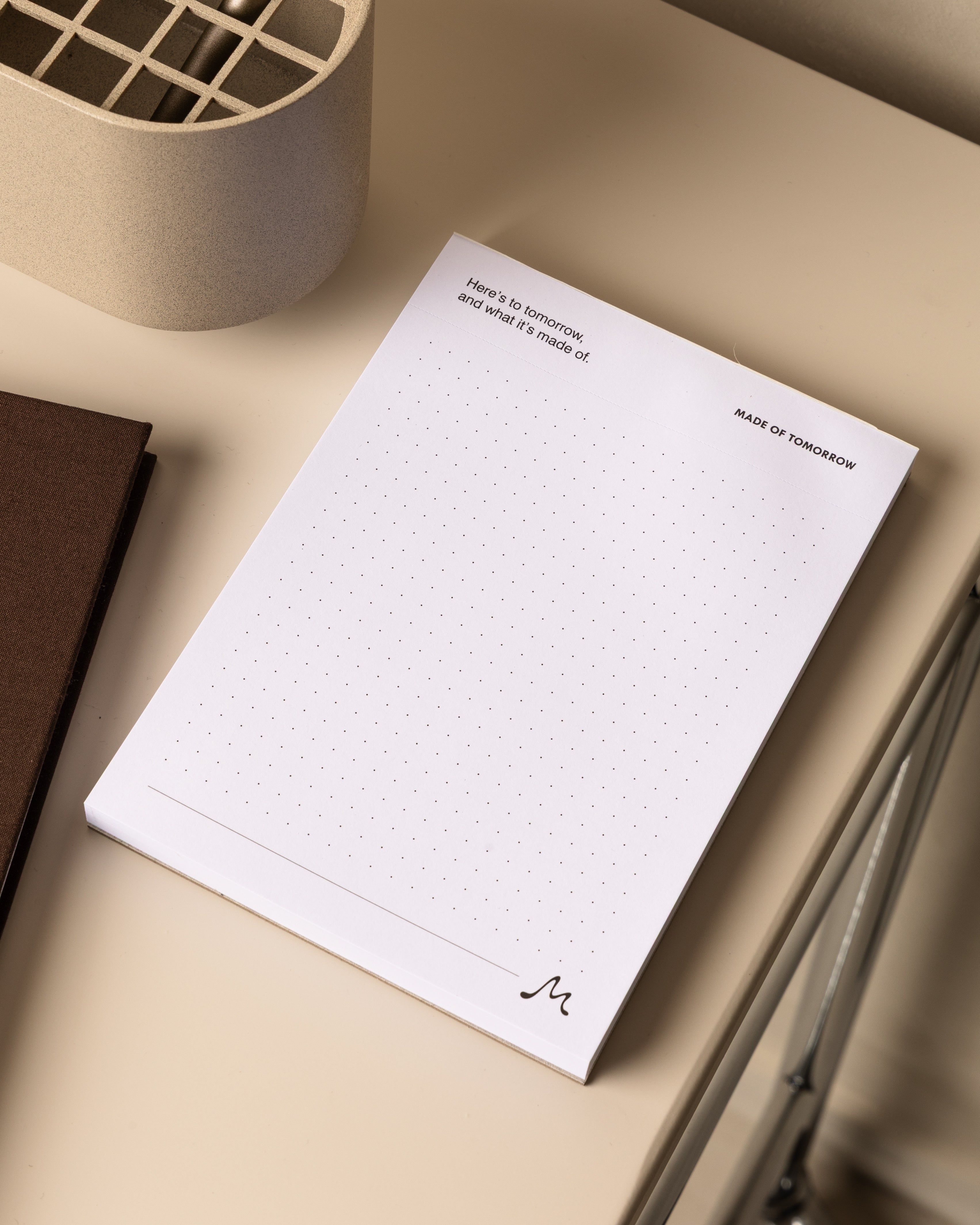 Dot Grid Note Block Pad without holder [pad=dot-grid;holder=none]