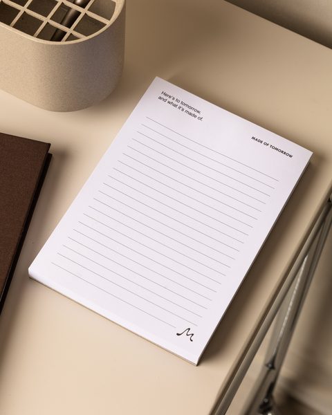 Lined Note Block Pad without holder [pad=lined;holder=none]